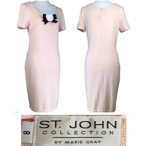 St. John Collection Santana Knit Dress VINTAGE
